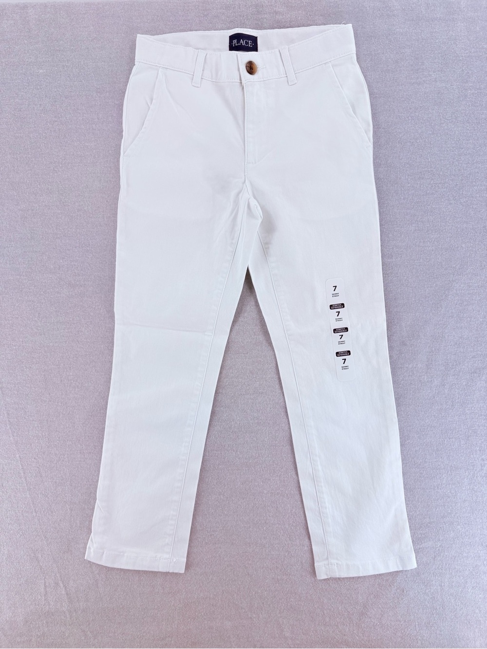 The Children's Place White Kids Chino Jeans
